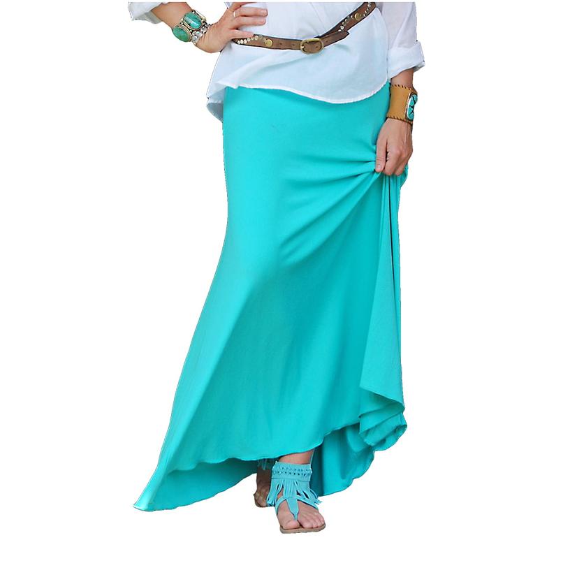 Tasha Polizzi Turquoise Ladies Emma Skirt