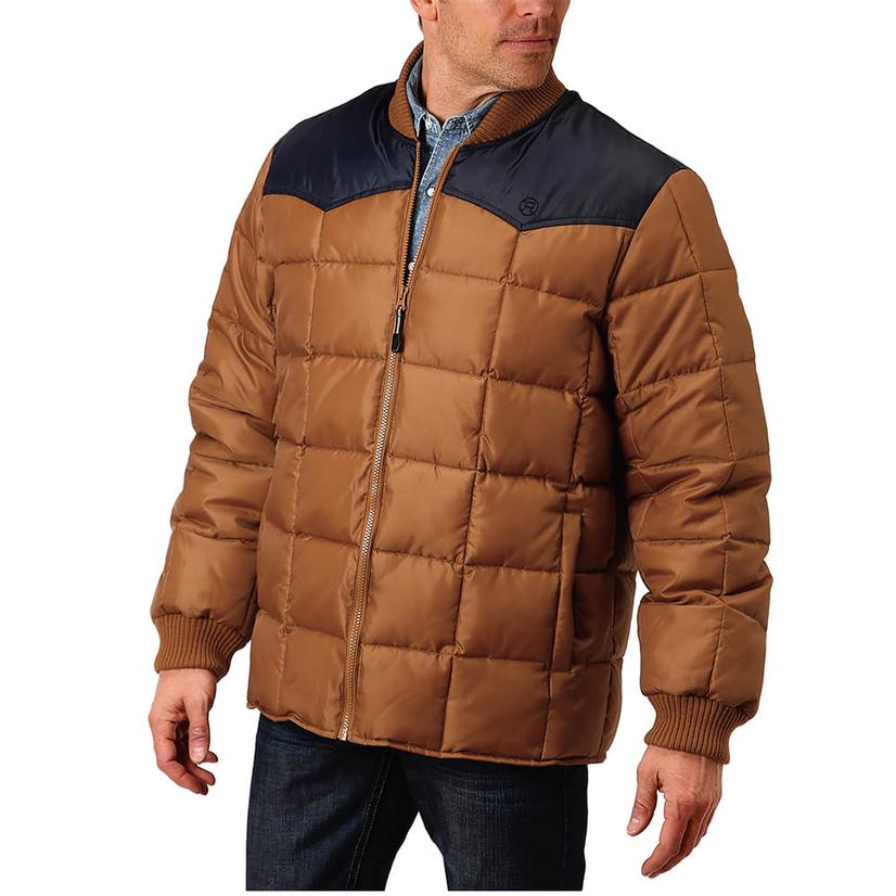 Roper Two Toned Puffer Men's Jacket