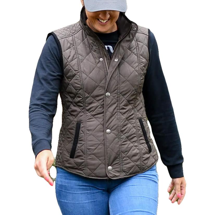 Madison Creek Outfitters Gunmetal Ladies Vest