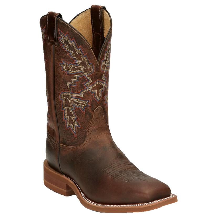 Justin Dark Brown Bender Men's Boot