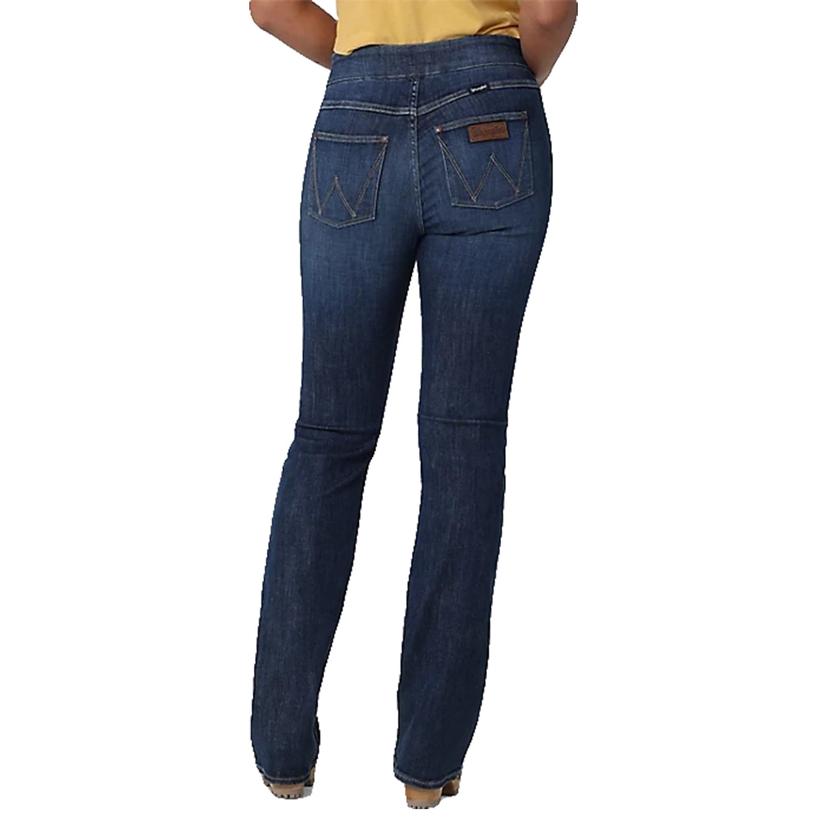 Wrangler Retro Pull On High Rise Bootcut Flare Women's Jean