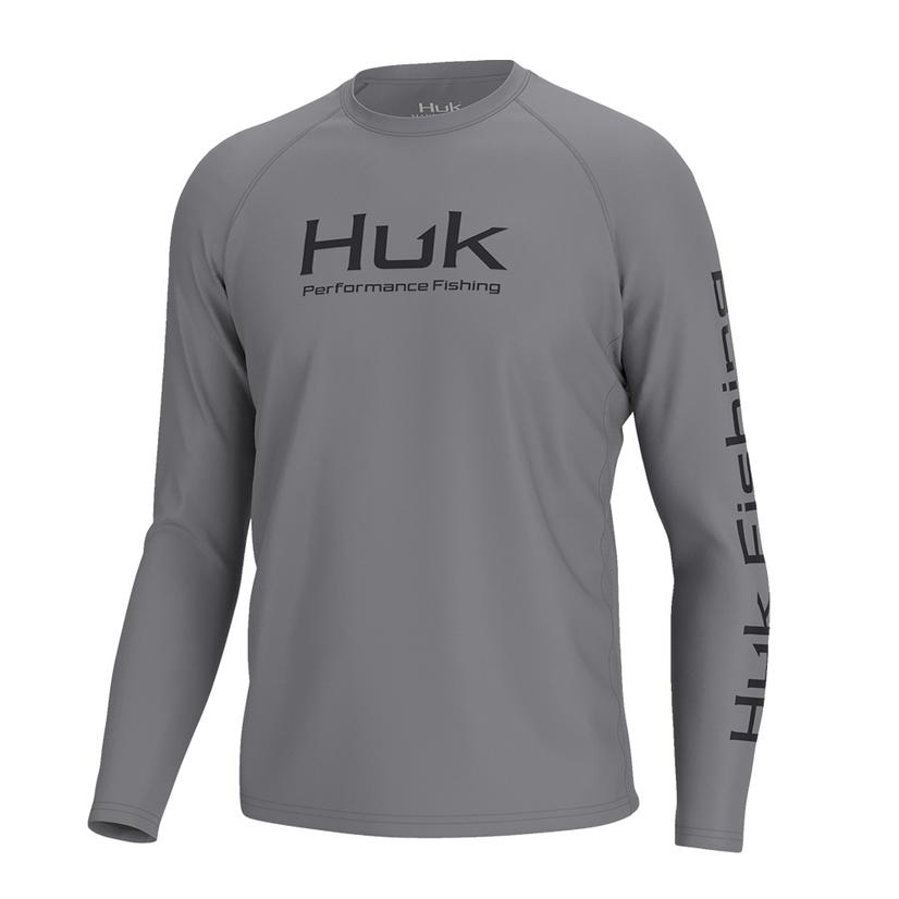 Huk Night Owl Vented Pursuit Long Sleeve Men's Shirt