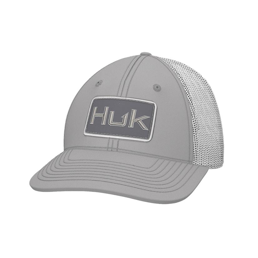 Huk Harbor Mist Bold Patch Trucker Cap