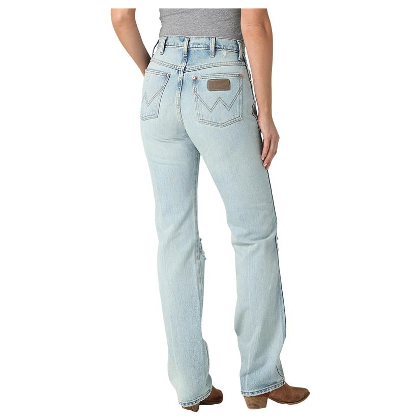 Wrangler Cowboy Cut Porcelain Wash Slim Fit Women's Jeans