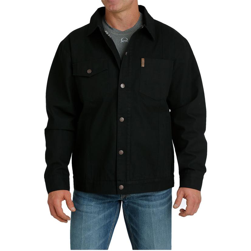 Cinch Black Canvas Men's Ranch Jacket