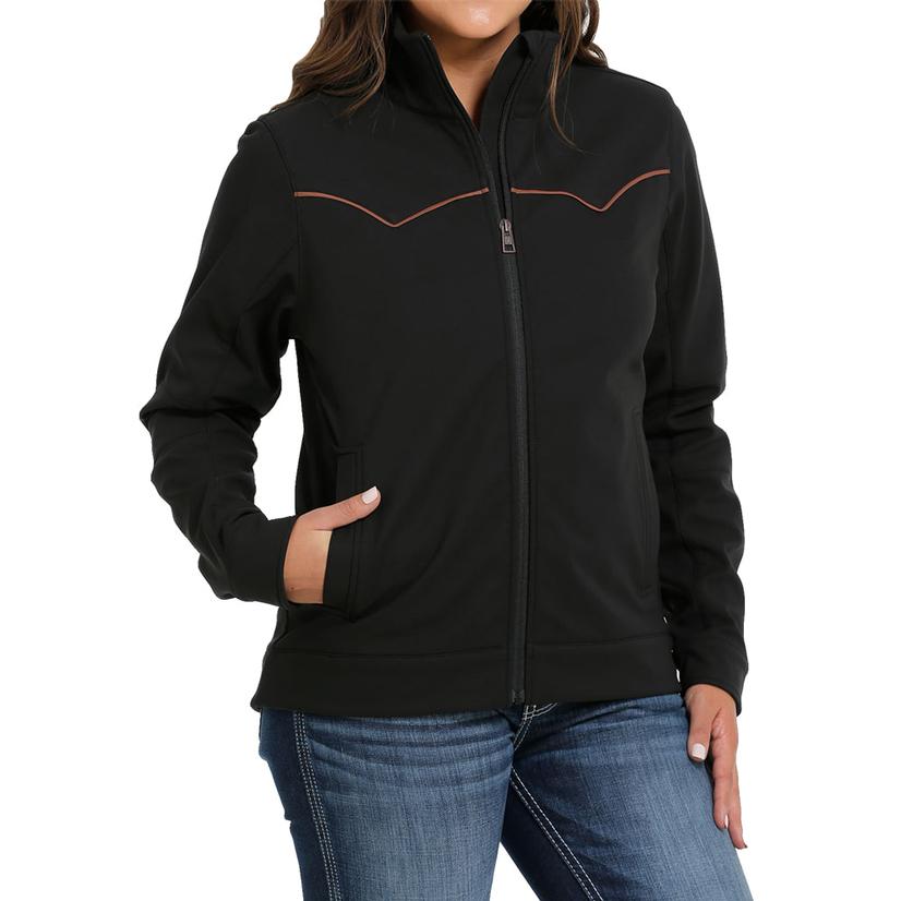 Cinch Western Yoke Bonded Black Women's Jacket