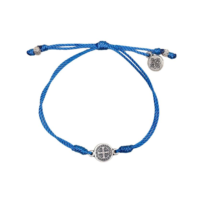 My Saint My Hero Jewelry Breathe Blessing Blue Bracelet