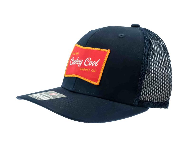 Cowboy Cool Navy Banquet Logo Cap