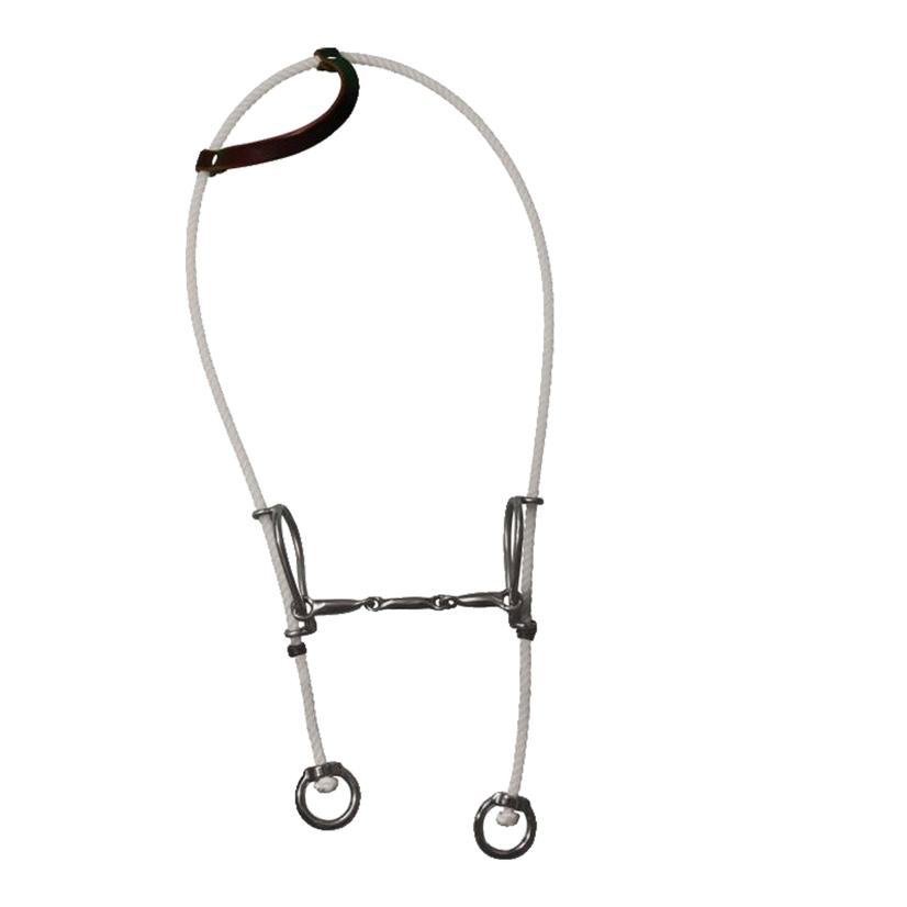 Professional Choice Three-Piece Snaffle 900 Series Rope Gag Bit