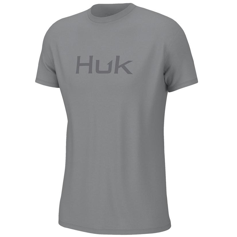 Huk Harbor Mist Logo Boys Tee