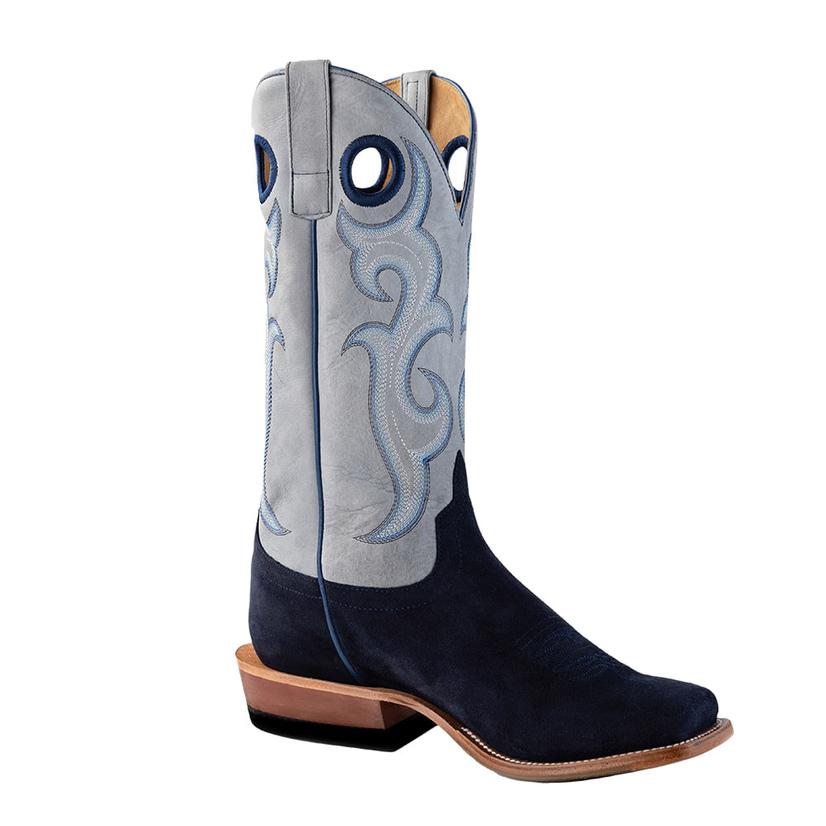 Horse Power Marine Blue Suede 13" Men's Boots