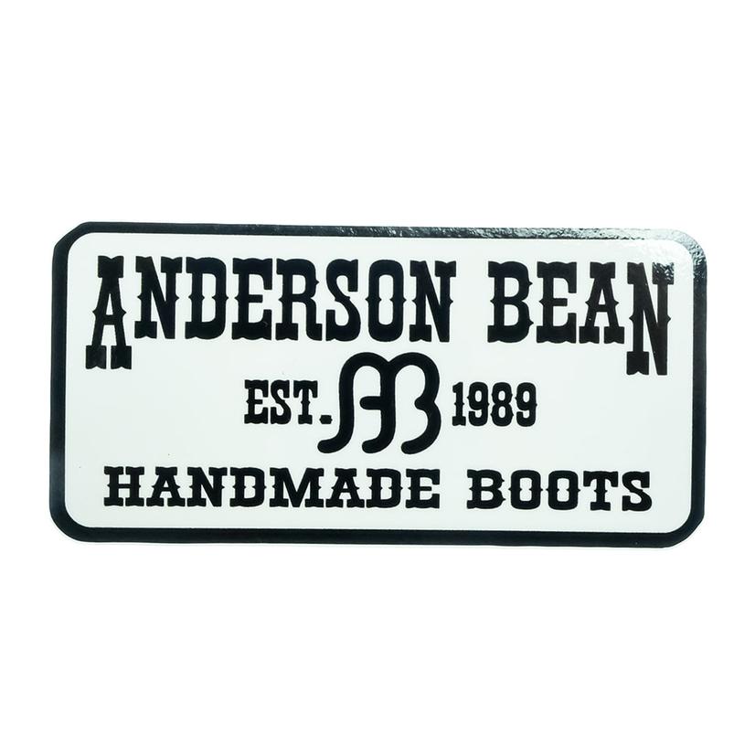 Red Dirt Hat Co Anderson Bean Sticker