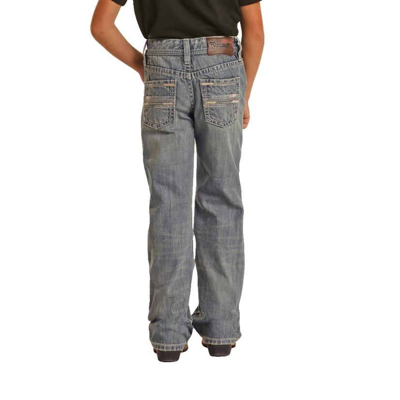 Rock & Roll Cowboy Light Reflex Bootcut Boy's Jeans