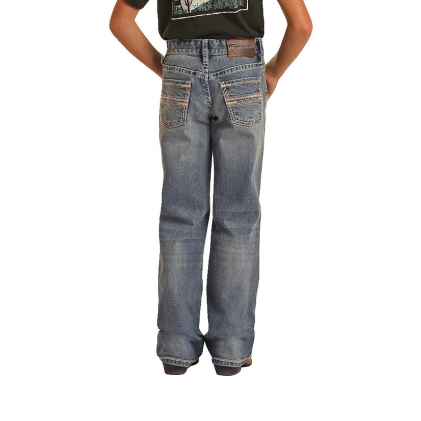 Rock And Roll Cowboy Reflex Bootcut Boy's Jeans