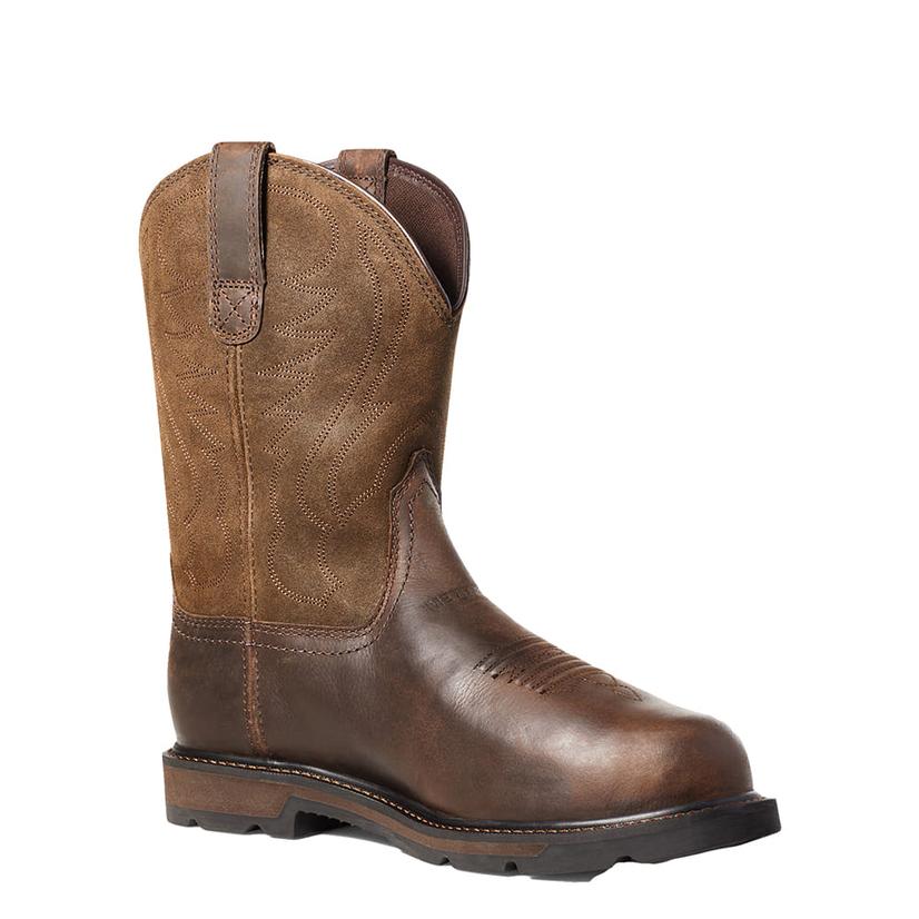 Ariat Groundbreaker Met Guard Brown Steel Toe Men's Boots