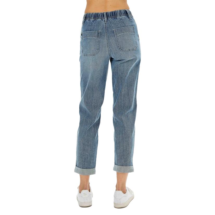 Judy Blue High Waisted Pull On Women's Plus Jogger