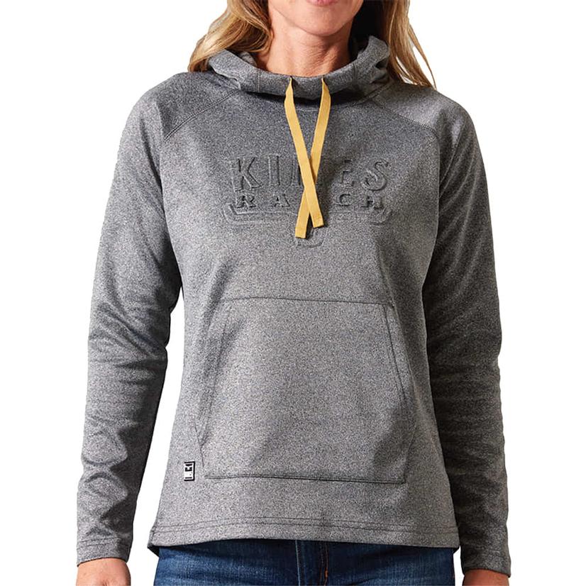 Kimes Ranch Sedona Bossed Charcoal Heather Women's Hoodie