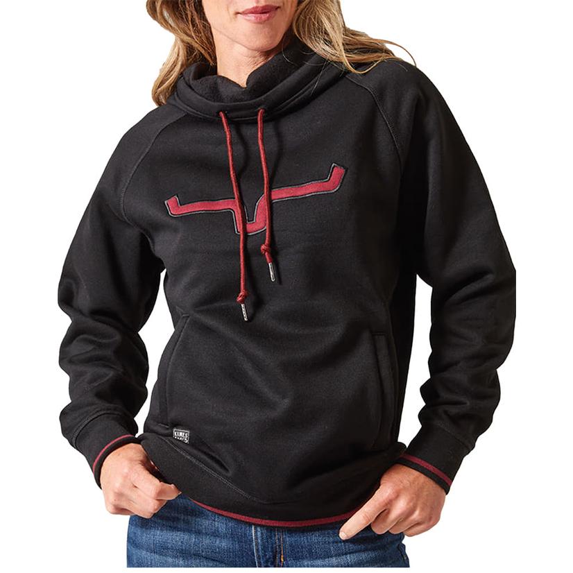 Kimes Ranch Two Scoops Black Women's Hoodie