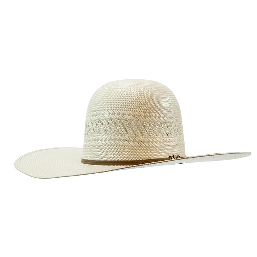 ProHats PH20 Open Crown 4.25" Brim With Sand Band Natural Straw Hat