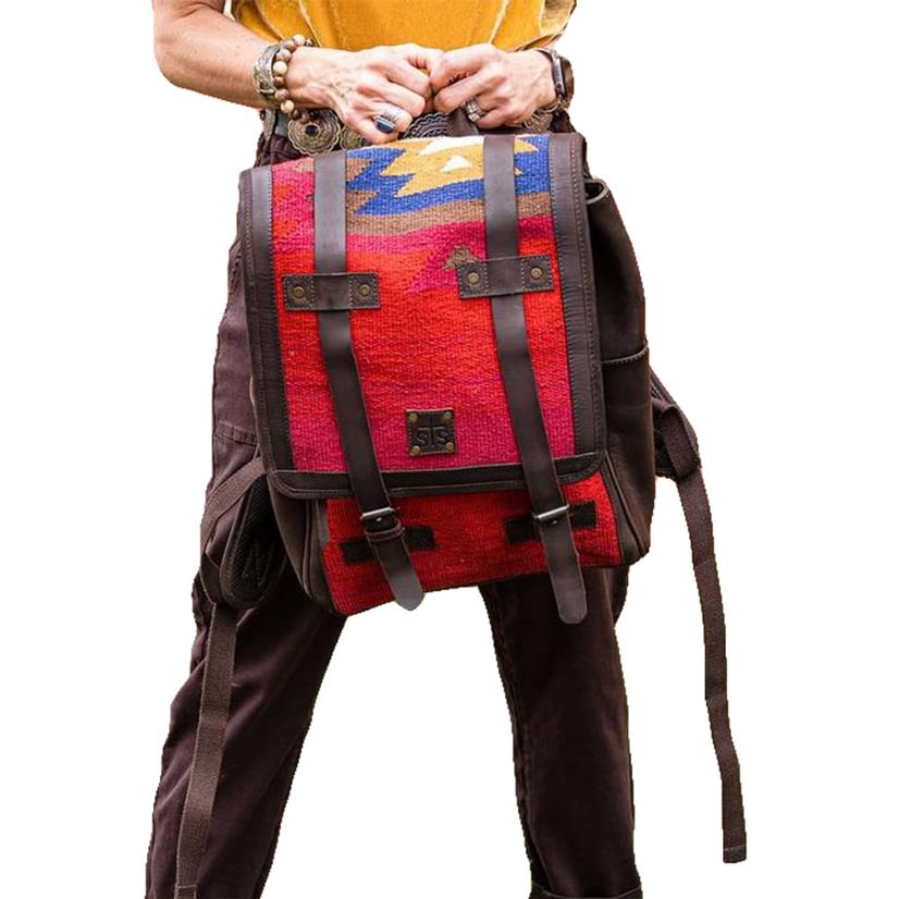 STS Ranchwear Crimson Sun Knapsack