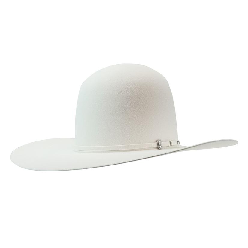 Rodeo King Low Rodeo 7X White Felt Cowboy Hat