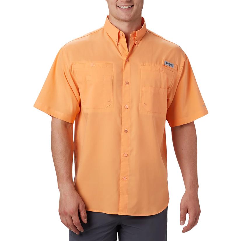 Columbia Tamiami II  Bright Nectar Short Sleeve Men's Shirt