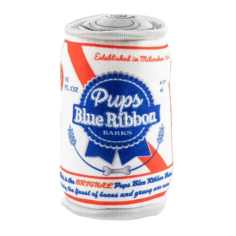 Haute Diggity Dog Pups Blue Ribbon Squeaker Dog Toy