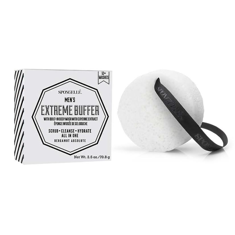 Spongelle Men's Bergamot Absolute Extreme Buffer Bath Sponge