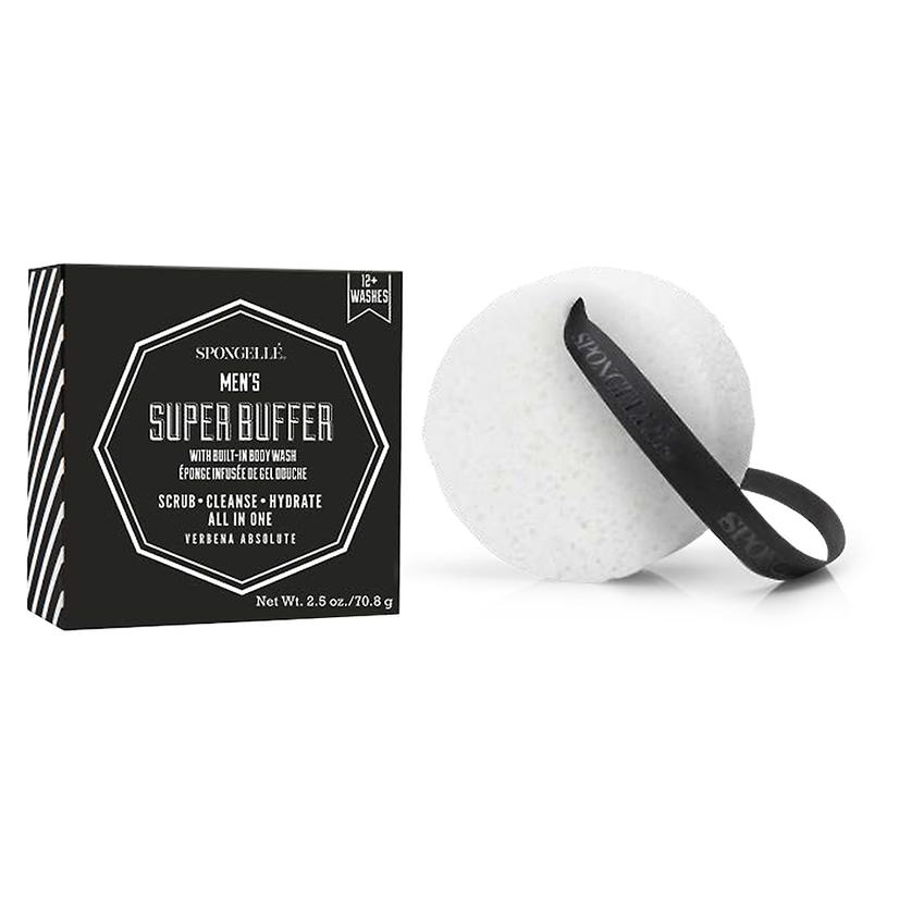 Spongelle Men's Verbena Absolute Extreme Buffer Bath Sponge