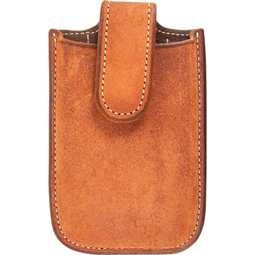 Martin Saddlery Roughout Chestnut Smart Phone Holder