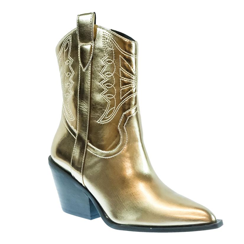 Corkys Rowdy Gold Women's Bootie