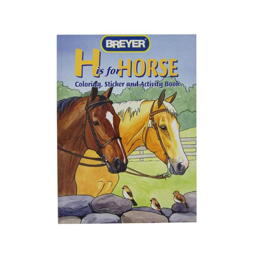 Breyer "H" is for Horses Coloring Book