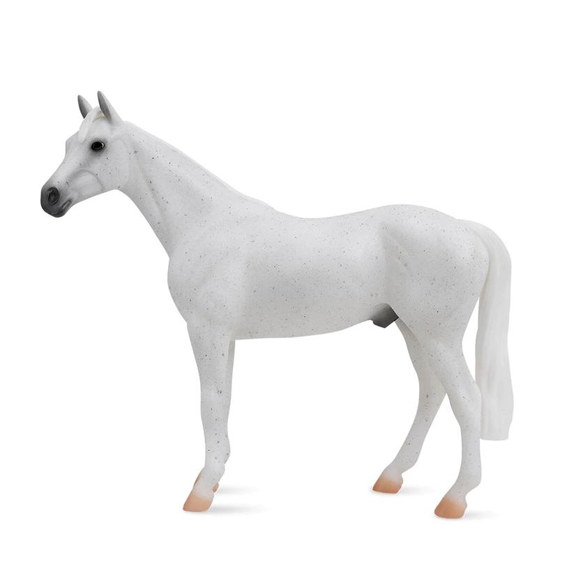 Breyer Fleabitten Grey Thoroughbred