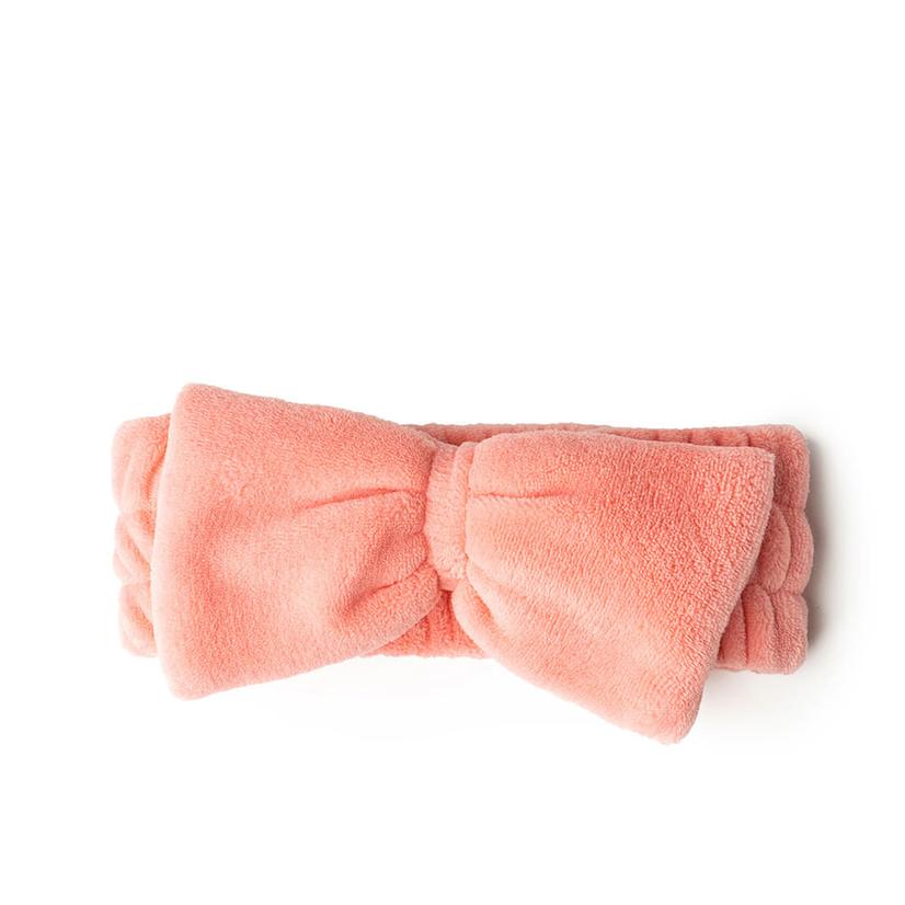 Lemon Lavender Take a Bow Ultra Plush Spa Headband