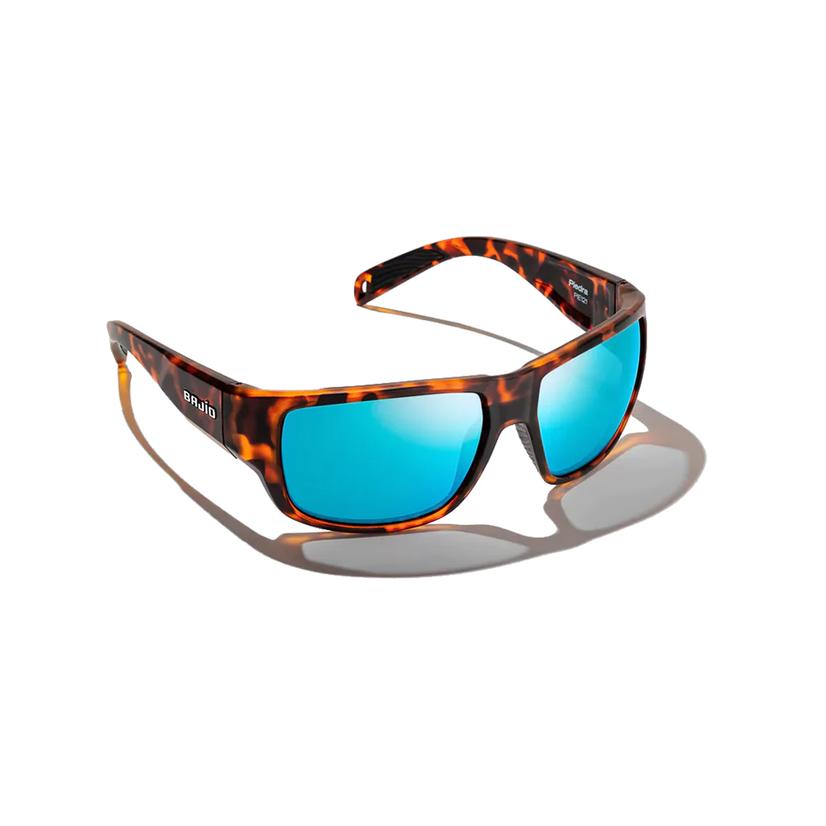 Bajio Piedra Blue Glass Brown Tortoise Matte Frame