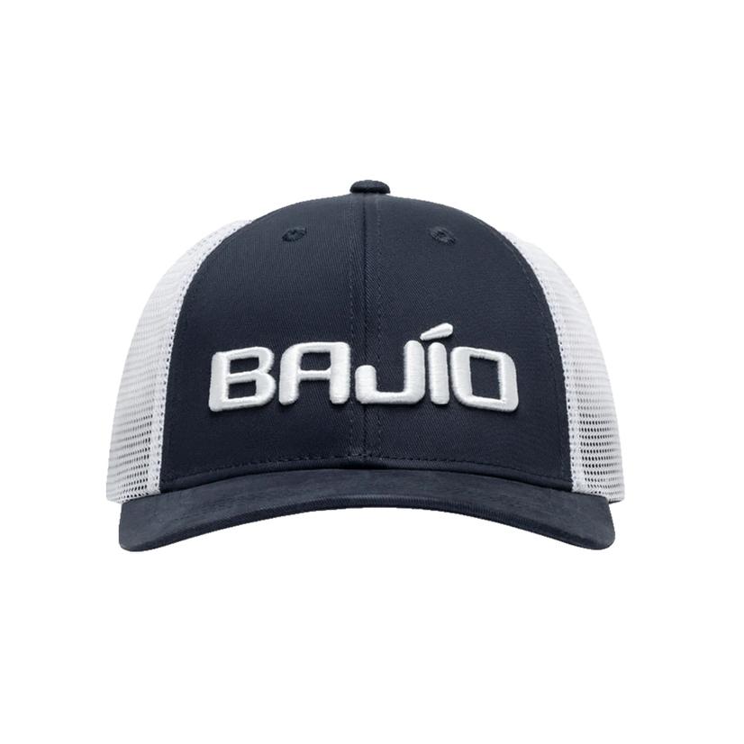 Bajio Wordmark Royal/White Trucker Cap