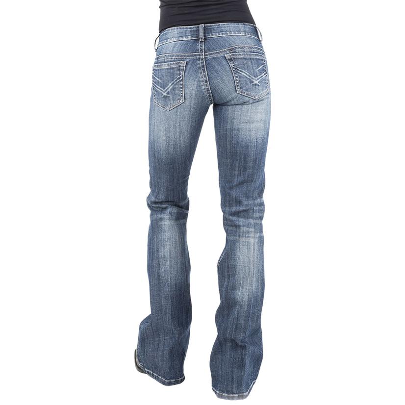 Stetson 816 Classic Medium Wash Bootcut Women's Jeans