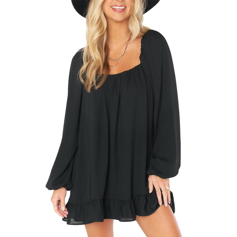 Show Me Your Mumu Black Briar Mini  Women's Dress