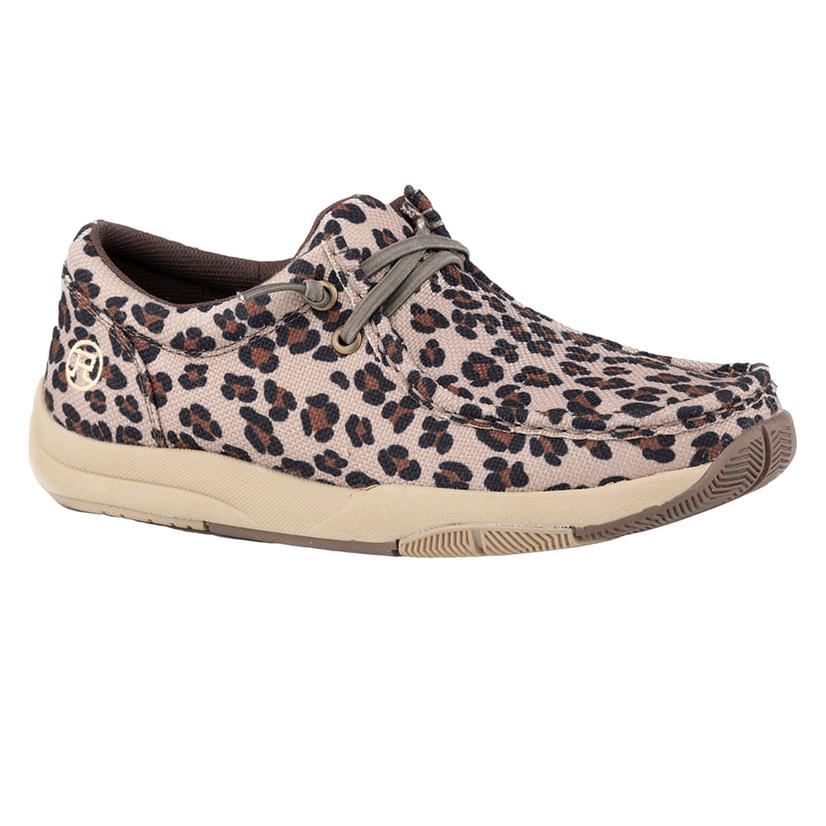 Roper Clear Cut Low Leopard Print Women's Shoe