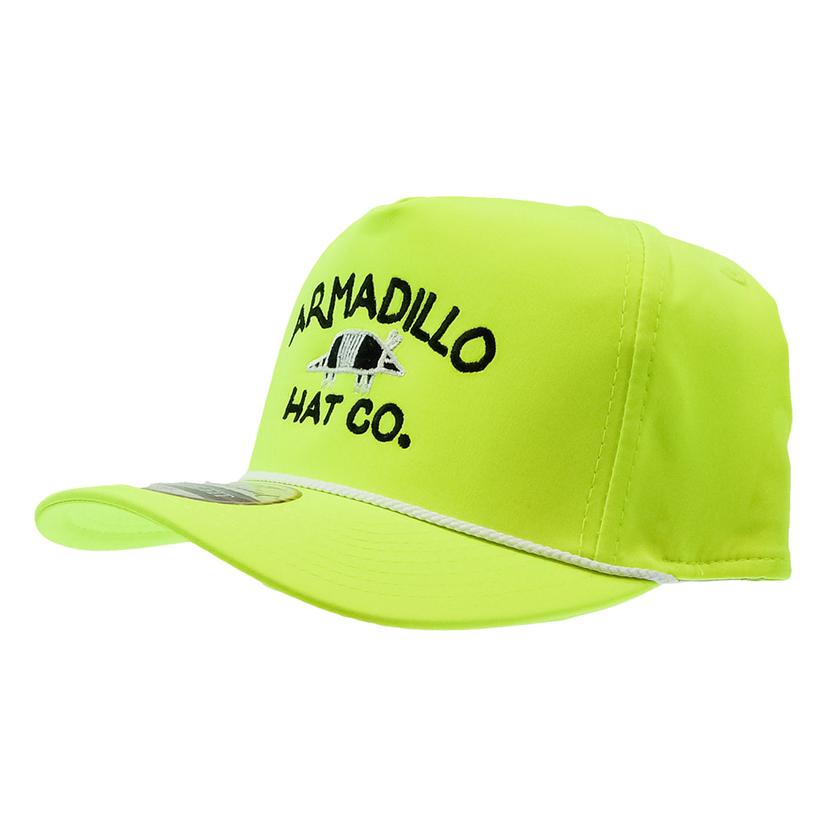 Armadillo Hat Co. Neon Yellow The Gnarly Cap