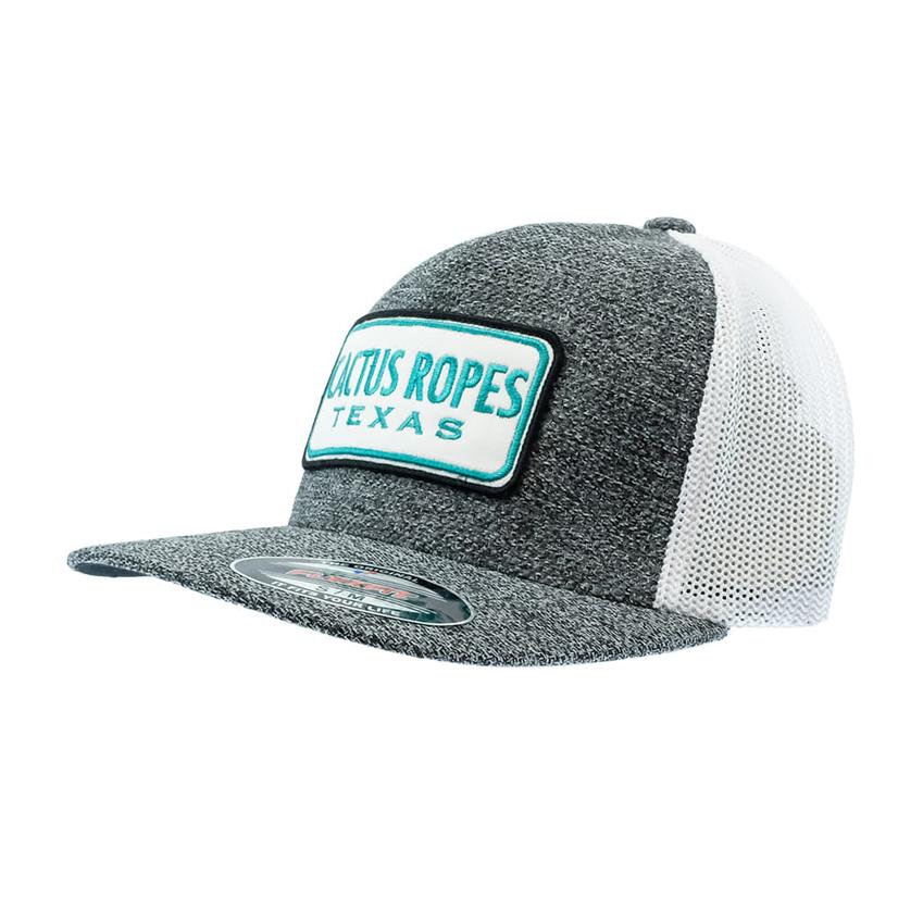 Cactus Ropes Grey and White Meshback Youth Cap