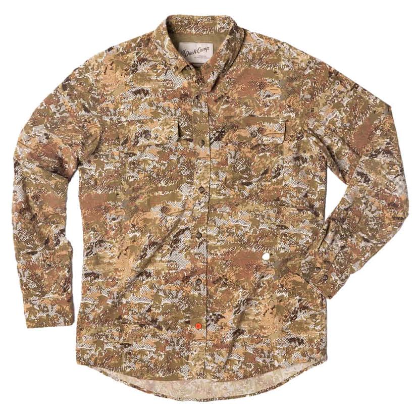 Duck Camp Men's Lightweight Button-Down Midland Long Sleeve Shirt