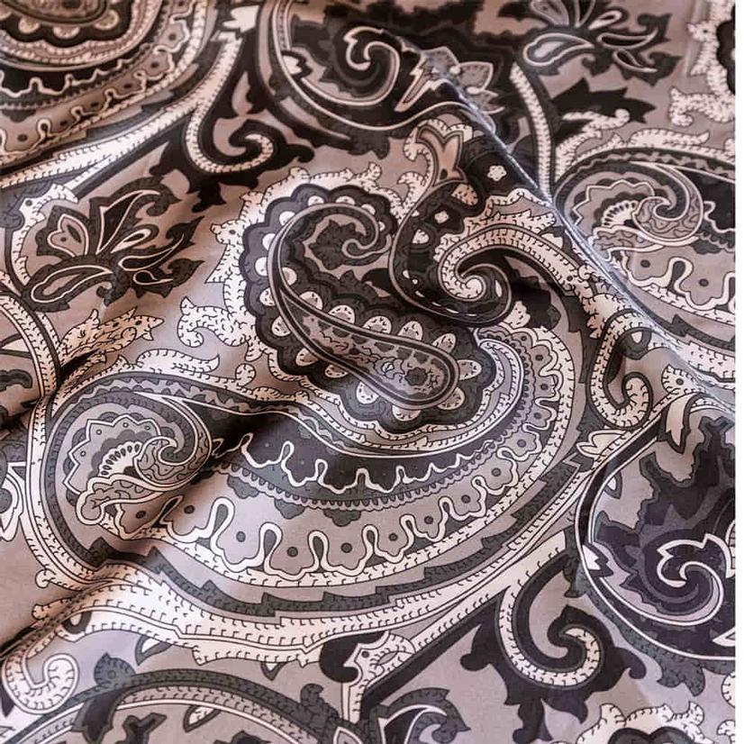 Schaefer Outfitters Black Paisley Wild Rag