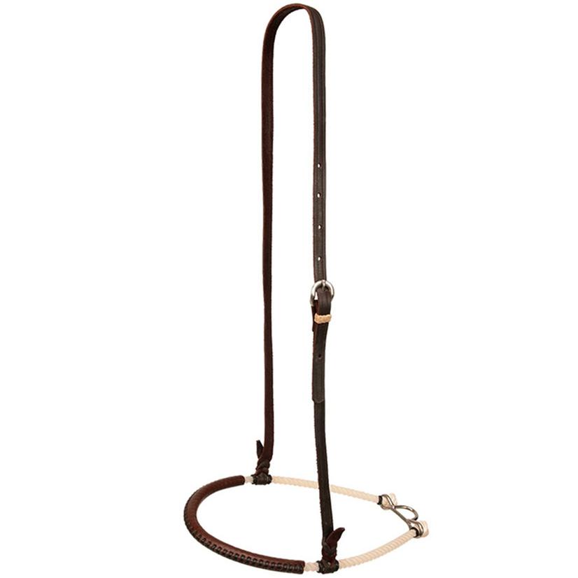 STT Single Rope Noseband with Laced Leather - Dark or Light Oil