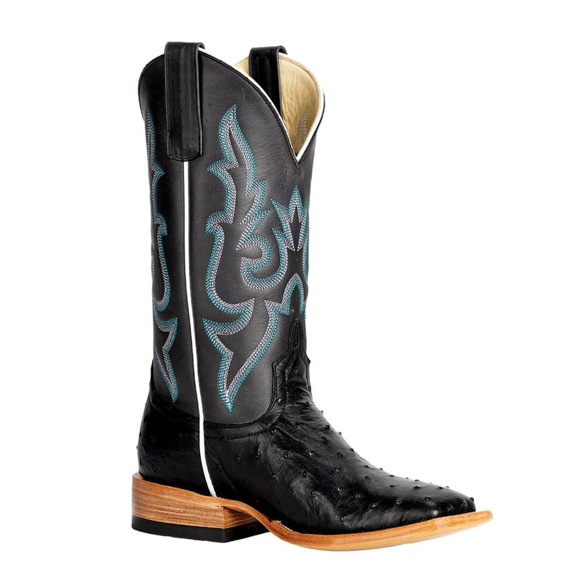 Macie Bean 12" Black Full Quill Women's Boots