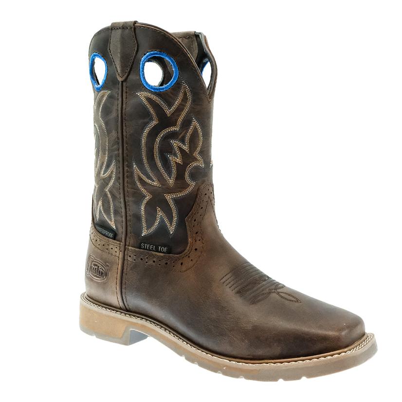 Justin Brown Stampede All Around Men's Work Boots