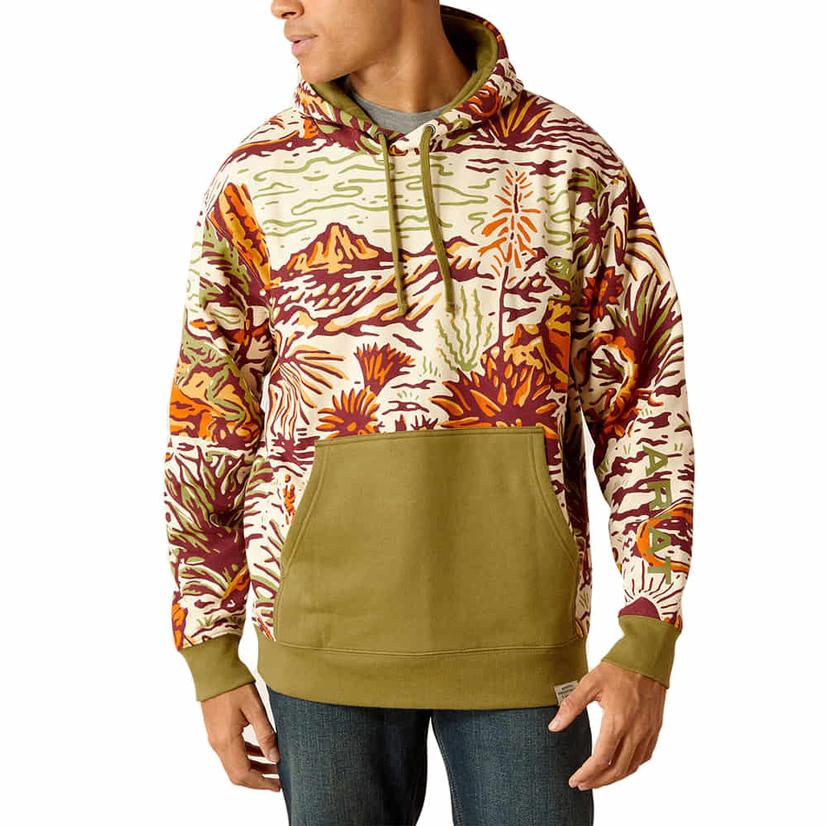 Ariat Sendero Desert Print Men's Hoodie