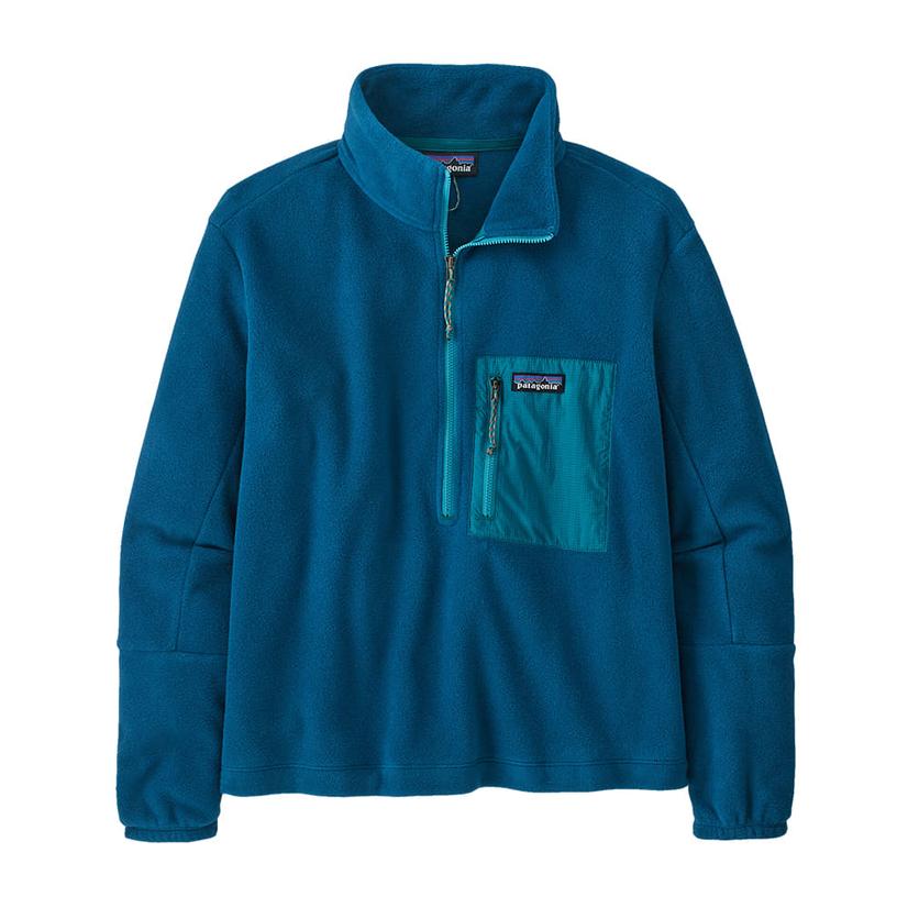 Patagonia Blue Microdini 1/2 Zip Women's Pullover