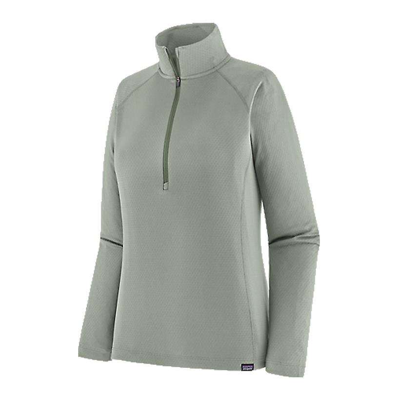 Patagonia Sleet Green Midweight Quarter Zip Women's Pullover