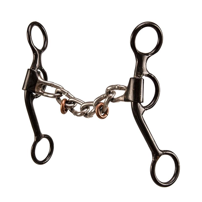 Dutton 6" Cheek Chain Mouth Horse Bit